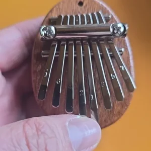 8 Key Mini Wooden Kalimba High Quality Exquisite Finger Thumb Piano Marimba Musical Good Accessory Pendant Gift
