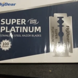 100PCS Stainless Steel Material Durable Barber Shaving Blade Double Edge Safety Razor Extra Stainless Blades