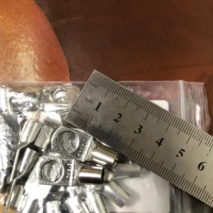 20PCS 4-25mm Assortment Tinned Copper Lugs Ring Crimp Terminals Battery Wire Welding Cable Connectors Kit