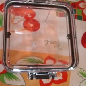 1pc Clear Food Storage Box,Food Storage Container With Lid, Plastic Kitchen And Pantry Organization Canisters