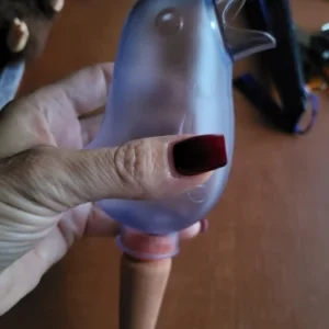 Automatic Flower Waterer, Self-Watering Water Balloon, Bird Shaped Hand Blown Plastic Plant Waterer for Home Garden