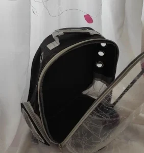Cat Pet Carrier Backpack Transparent Capsule Bubble Pet Backpack Small Animal Puppy Kitty Bird Breathable Pet Carrier for Travel