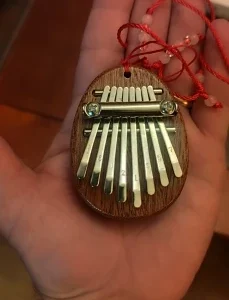 8 Key Mini Wooden Kalimba High Quality Exquisite Finger Thumb Piano Marimba Musical Good Accessory Pendant Gift