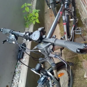 Bicycle Handlebar Grip Ergonomic Anti Skid Lock on Handle Cover Aluminum Alloy Rubber Grips MTB Bike Accessories