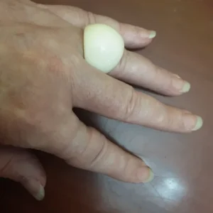 Ingemark Vintage Irregular Smooth Resin Plastic Rings for Women New Trend Boho Geometric Finger Rings Aesthetic Party Jewelry
