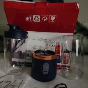 Portable Juicer Blender 400ml Electric Fruit Juicer USB Charging Lemon Orange Fruit Juicing Cup Smoothie Blender Machine 2cups