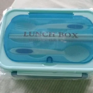 1Pc Bento Box Adult Lunch Box With 4 Compartments,Utensils, Sauce Jar, Muffin Liners, Microwave&Dishwasher Safe, Back To School