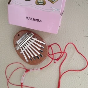 8 Key Mini Wooden Kalimba High Quality Exquisite Finger Thumb Piano Marimba Musical Good Accessory Pendant Gift