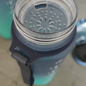 500ML/650ML/1000ML Large Capacity Sports Bottle Motivational Leak Proof Portable Reusable Plastic Cups Outdoor Travel Gym Jugs