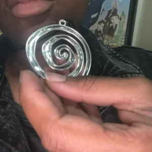 Ethnic Creative Big Spiral Conch Pendant Necklace Women Goth Adjustable Leather Wax Thread Chain Holiday Y2K Jewelry Accessories