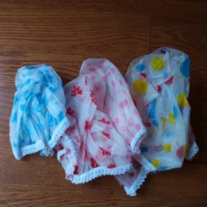 5pcs Waterproof Shower Cap WOMEN'S Household Bathing Anti-oil Smoke Hair Care Shower Cap Dry Hair Cap