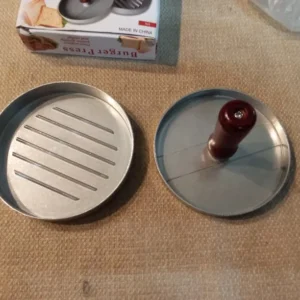 Household Food Mold Kitchen Gadgets Round Hamburger Mold BBQ Hamburger Meat Beef Pie Burger Meat Press Aluminum AlloyHousehold F