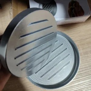 Household Food Mold Kitchen Gadgets Round Hamburger Mold BBQ Hamburger Meat Beef Pie Burger Meat Press Aluminum AlloyHousehold F