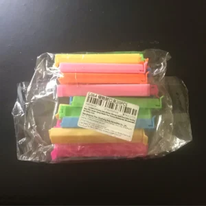 10/20Pcs Portable New Kitchen Storage Food Snack Seal Sealing Bag Clips Sealer Clamp Plastic Tool Kitchen Accessories Wholesale