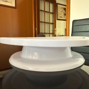 Baking Tools With Non-Slip Edge Plastic Cake Laminating Turntable Table Cake Turntable Laminating Table Cake Tools