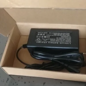 Brand New Power Adapter AC 100-240V Black DC 42V 2A Electric Scooter Accessories US/ EU/ UK Plug For 24-36v Lithium Battery
