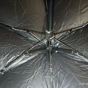 1pc Travel Umbrella With 6 Rib Reinforced Auto Open Close Compact Lightweight Automatic Strong Waterproof Folding Umbrellas