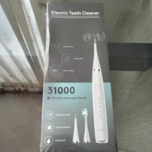 Electric Toothbrush with Sonic Cleaning 3-in-1 for Teeth Whitening & Oral Care - USB Charging & Replaceable Brush Head