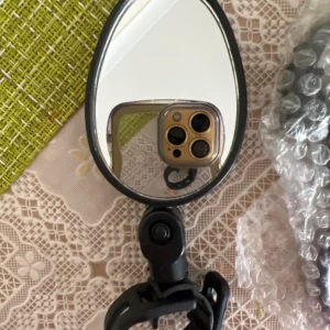 Bike Mirror 360 Degree Adjustable Rotatable Handlebar Mirror Wide Bycicle Accessories Cycling Rear View Mirror