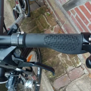 Bicycle Handlebar Grip Ergonomic Anti Skid Lock on Handle Cover Aluminum Alloy Rubber Grips MTB Bike Accessories