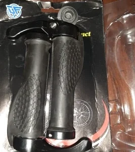 Bicycle Handlebar Grip Ergonomic Anti Skid Lock on Handle Cover Aluminum Alloy Rubber Grips MTB Bike Accessories