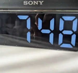 LED Mirror Table Clock Digital Alarm Snooze Display Time Desktop Electronic Table Clocks Desktop Clock