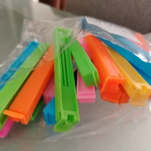 10/20Pcs Portable New Kitchen Storage Food Snack Seal Sealing Bag Clips Sealer Clamp Plastic Tool Kitchen Accessories Wholesale