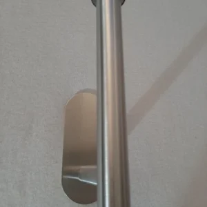 1/2pcs Stainless Steel Baseball Cap Hanger - Wall Mounted Hat Organizer With Punch-Free Design