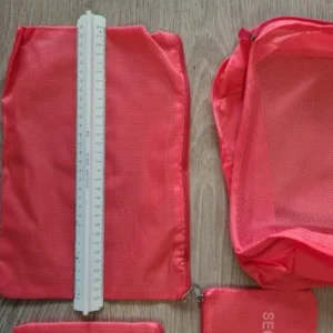 6pcs Travel Storage Bag Large Capacity Luggage Clothes Sorting Organizer Set Suitcase Pouch Case Shoes Packing Cube Bag