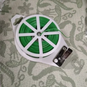 1 Roll 100M Multifunctional Plastic Steel Twist Tie Sturdy Reusable Garden Flower Plant Support Strap Tie