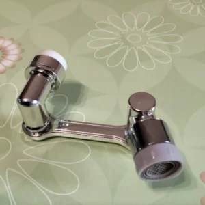 New Universal Rotation Extender Faucet Aerator Plastic Splash Filter Kitchen Tap Washbasin Faucets Bubbler Nozzle Robotic Arm