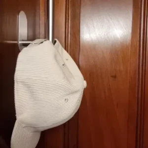 1/2pcs Stainless Steel Baseball Cap Hanger - Wall Mounted Hat Organizer With Punch-Free Design