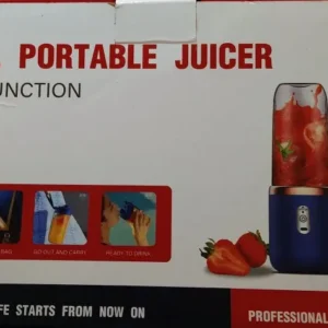 Portable Juicer Blender 400ml Electric Fruit Juicer USB Charging Lemon Orange Fruit Juicing Cup Smoothie Blender Machine 2cups