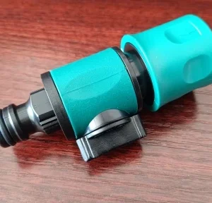 Garden Hose Shut Off Valve, Quick In-Line Tap Connector for Watering & Irrigation System