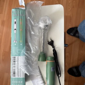Immersion Hand Stick Blender Electric Food Vegetable Grinder Handheld Stick Mixer for Smoothies Sauces Baby Food Soups