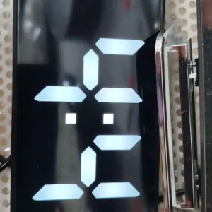 LED Mirror Table Clock Digital Alarm Snooze Display Time Desktop Electronic Table Clocks Desktop Clock