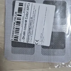 Disposable Hair Catchers for Shower Mesh Shower Drain Covers - Floor Sink Strainer Filter Mesh Stickers Bathroom Accessories
