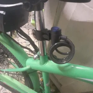 Heavy Duty Motorcycle Chain Lock 80cm Metal Anti Theft Bike Lock with 2 Keys for Maximum Security and Reinforcement of Bicycle