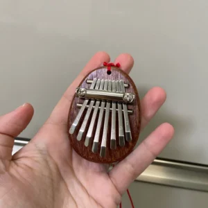 8 Key Mini Wooden Kalimba High Quality Exquisite Finger Thumb Piano Marimba Musical Good Accessory Pendant Gift