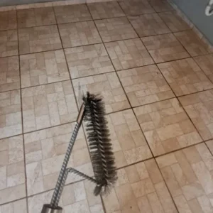 LMETJMA Safe Grill Brush and Scraper with Deluxe Handle 18 inch Grill Cleaner Brush Stainless Steel Bristle Grill Brush JT61