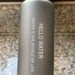 Sports Transparent Water Bottle 780ml Portable Gym Travel Clear Leakproof Drinking Bottle Frosted Bottle