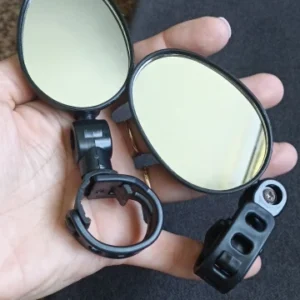 Bike Mirror 360 Degree Adjustable Rotatable Handlebar Mirror Wide Bycicle Accessories Cycling Rear View Mirror