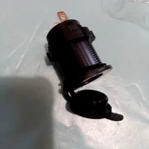 Cigarette Lighter Socket Car Marine Motorcycle ATV RV Lighter Socket Power Outlet Socket Receptacle 12V Waterproof Plug