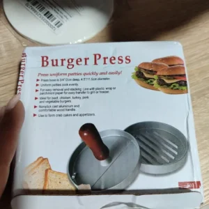 Household Food Mold Kitchen Gadgets Round Hamburger Mold BBQ Hamburger Meat Beef Pie Burger Meat Press Aluminum AlloyHousehold F