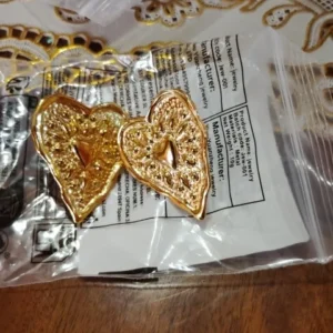 Stainless Steel Irregular Heart Texture Stud Earring for Women Gold Color Heart Wedding Aesthetic Earring Jewelry Accessories