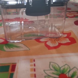 1pc Clear Food Storage Box,Food Storage Container With Lid, Plastic Kitchen And Pantry Organization Canisters