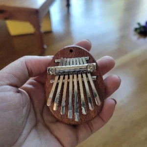 8 Key Mini Wooden Kalimba High Quality Exquisite Finger Thumb Piano Marimba Musical Good Accessory Pendant Gift