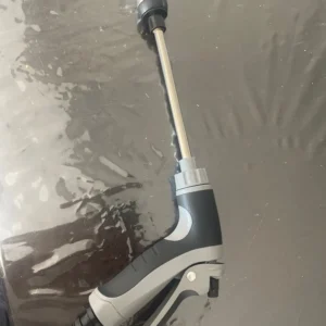 High-Pressure Car Wash Water Gun Household And Alloy Long Pole With Rubber Handle Watering Tools Metal Extension Wrapped