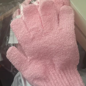 2pcs/6pcs/12pcs Reversible Exfoliating Shower Gloves, Body Scrub Gloves, ,Cleansing Tools Bath Towel Bath Products Back Scrub