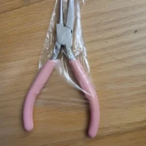 5-inch professional round concave pliers, used for jewelry making mini precision wire loop tools, ideal DIY manual tools